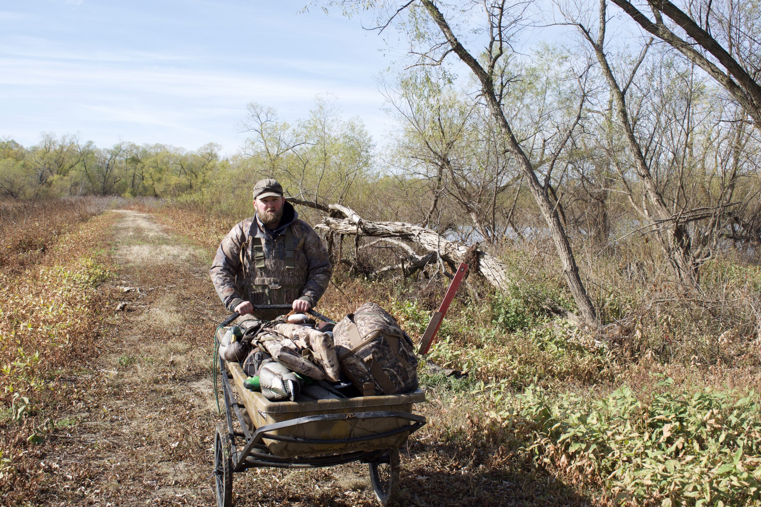 Freelance hunters have to work hard to find ducks and access.