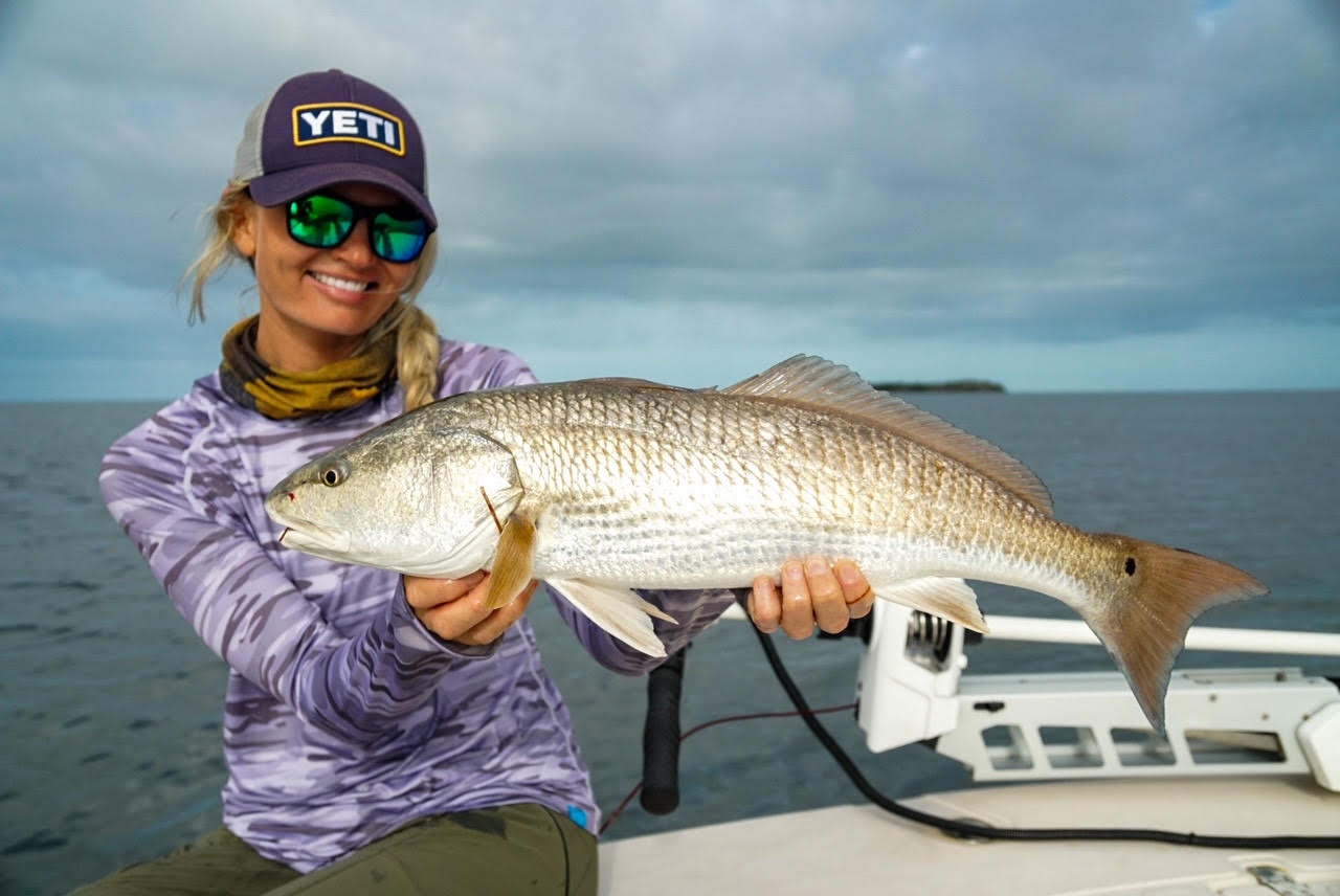 Red fish are a truely unique species to target.