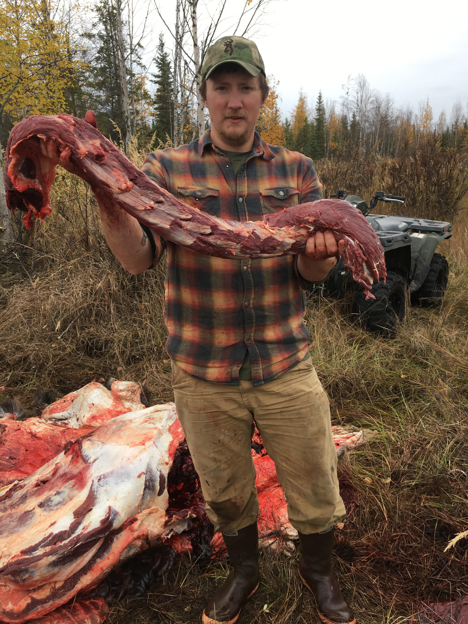 Butchering a moose is a tall order that takes plenty of effort and time.