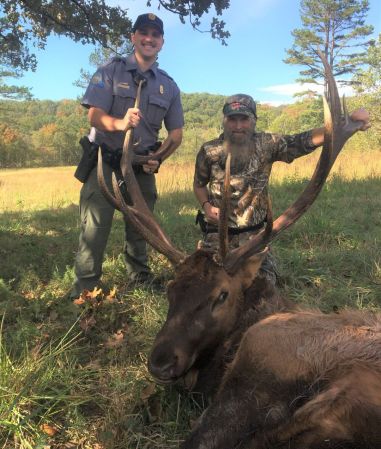 First Missouri Elk Taken in the Modern Era Is Found By One of the State's First Bear Hunters