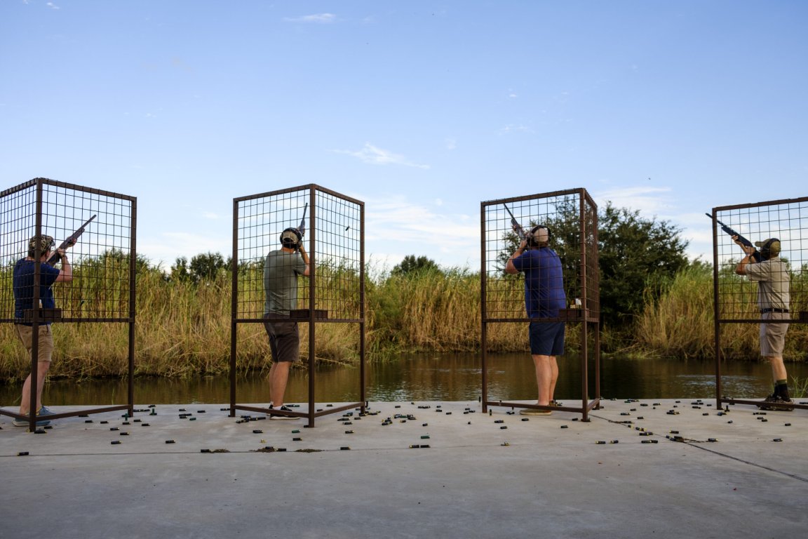 Shooting accurately over 40 yards is not easy.