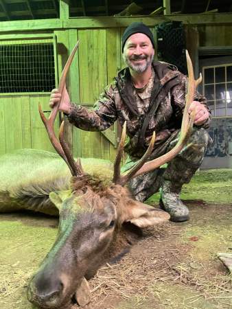 Virginia Hunter Punches His Deer Tag on a Rare Bull Elk. Yes, Legally