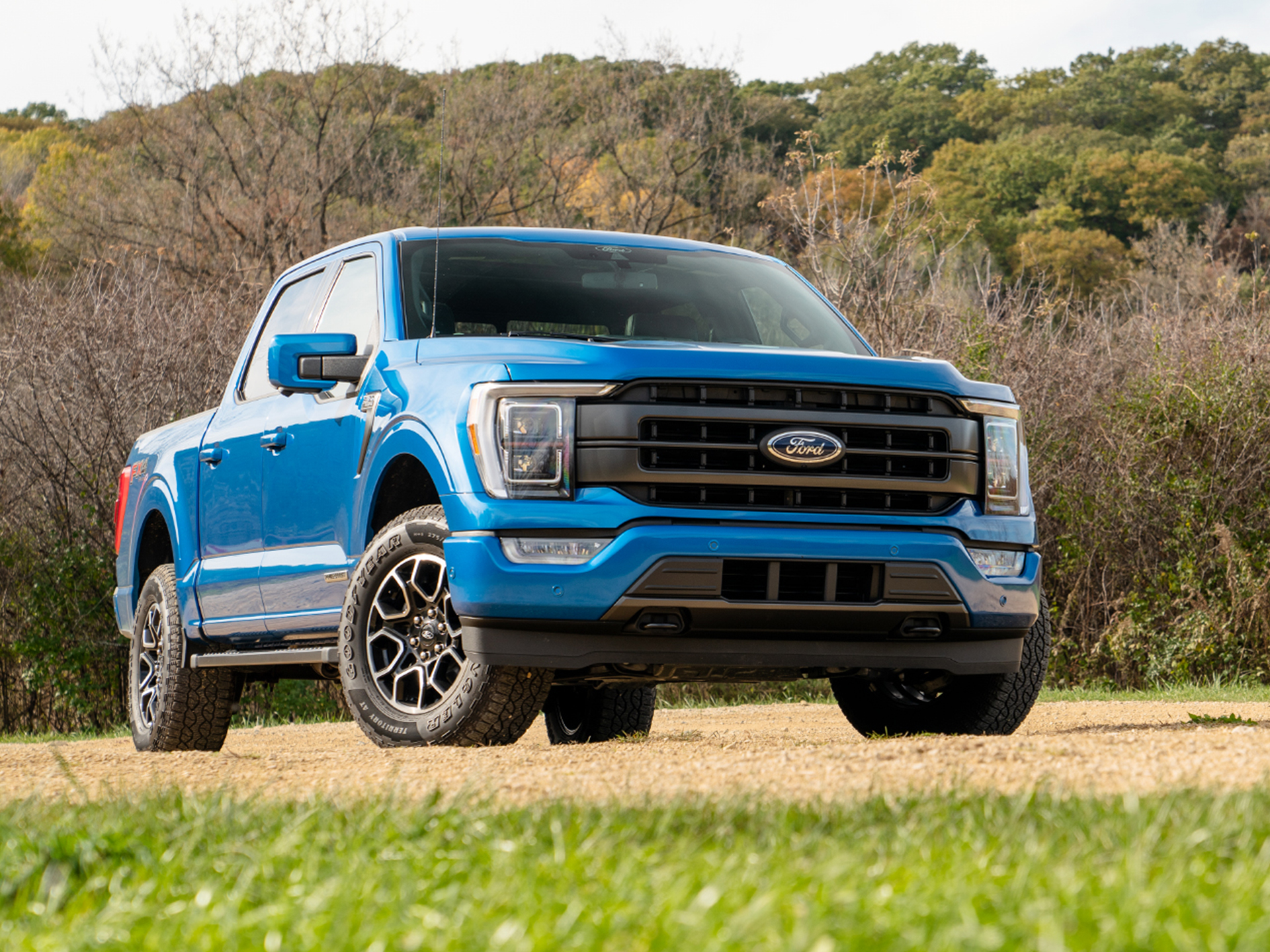 The F-150 will perform on or off-road.