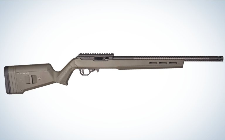 The Volquartsen VM-22 is the best semi-auto rimfire.