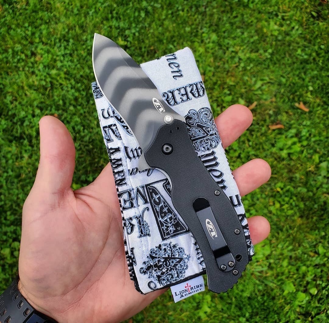 A man holding the ZT 0350.