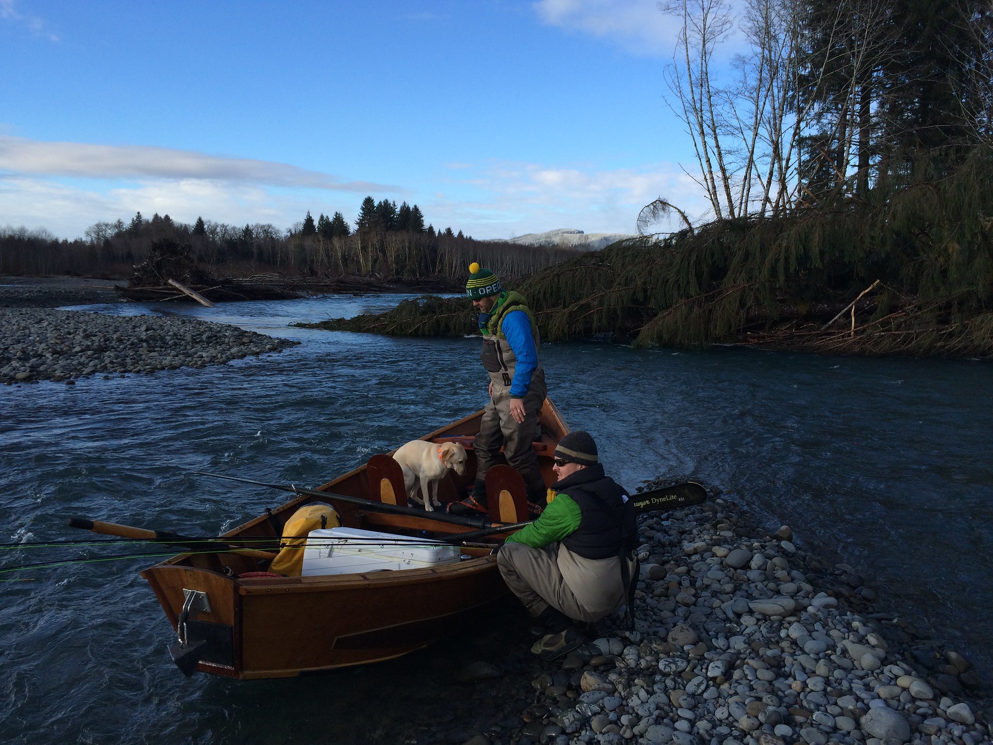 Anglers on the Hoh River