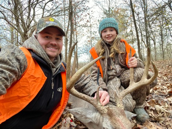 Second Grader Tags the Big Buck Her Dad Had Been Hunting for Months