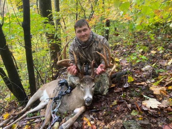 West Virginia Deer Hunter Arrows 200-Inch Buck That's Almost a State Record