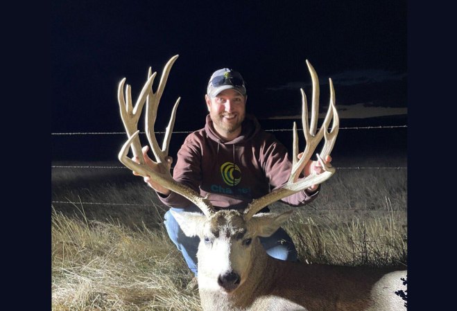 Nebraska Rancher Tags 210-Inch Mule Deer Buck on a Quick Hunt After Work