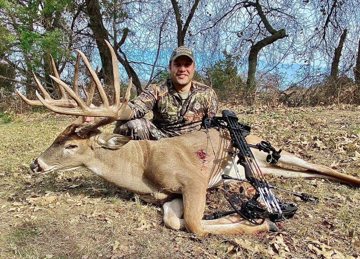 Tarif Alkhatib and Grayson County Buck, aka "Shredder"