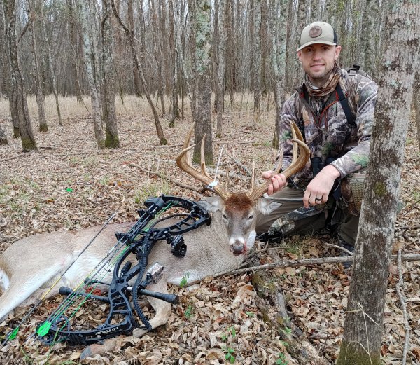 This Louisiana Firefighter Arrowed Two Great Bucks on Public Land This Fall
