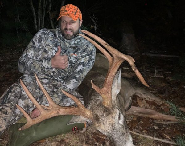 Muzzleloader Hunter Takes Potential Record Buck on Public Land in New Hampshire