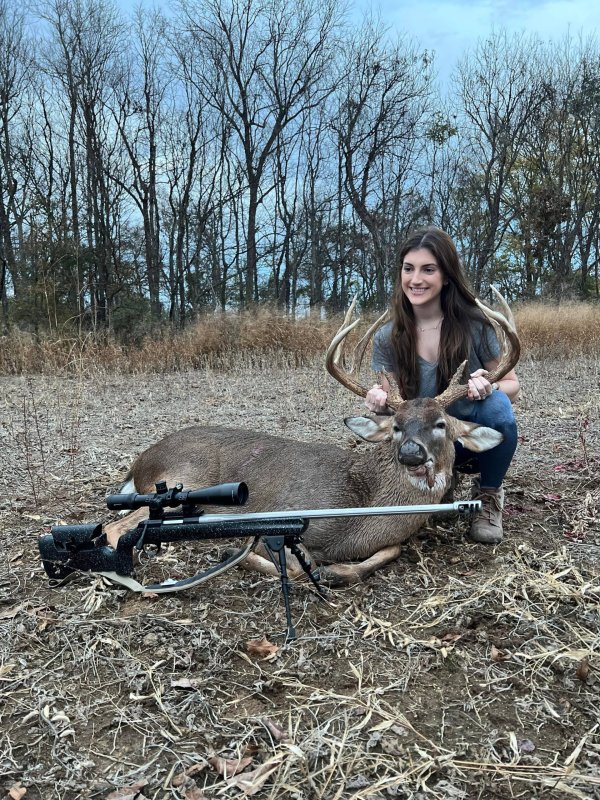 Mississippi Medical Student Tags a 170-Inch Whitetail on Her First Hunt
