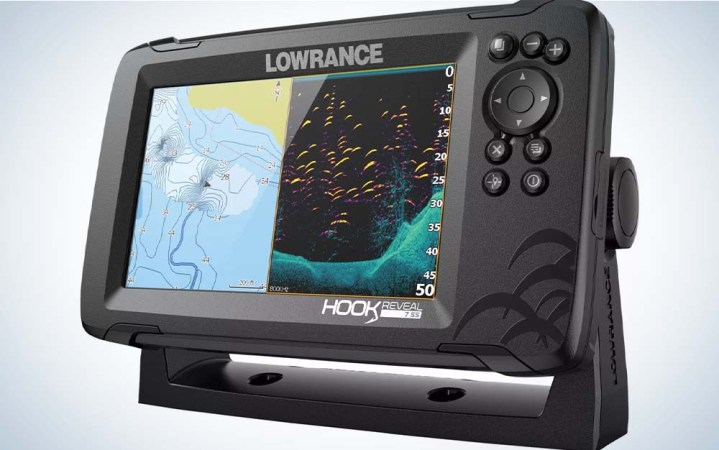 Lowrance HOOK Reveal 7 7 Display with SplitShot Transducer - 000-15512-001