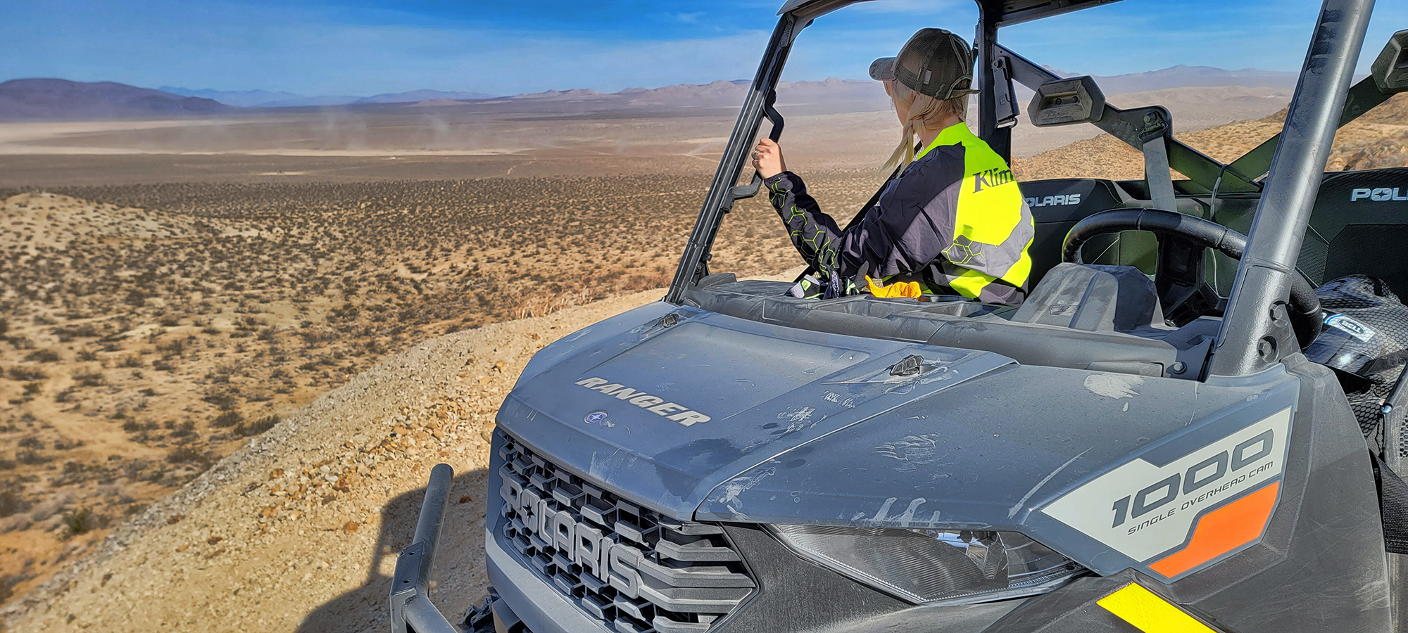 You can explore with ease in the Ranger 1000.