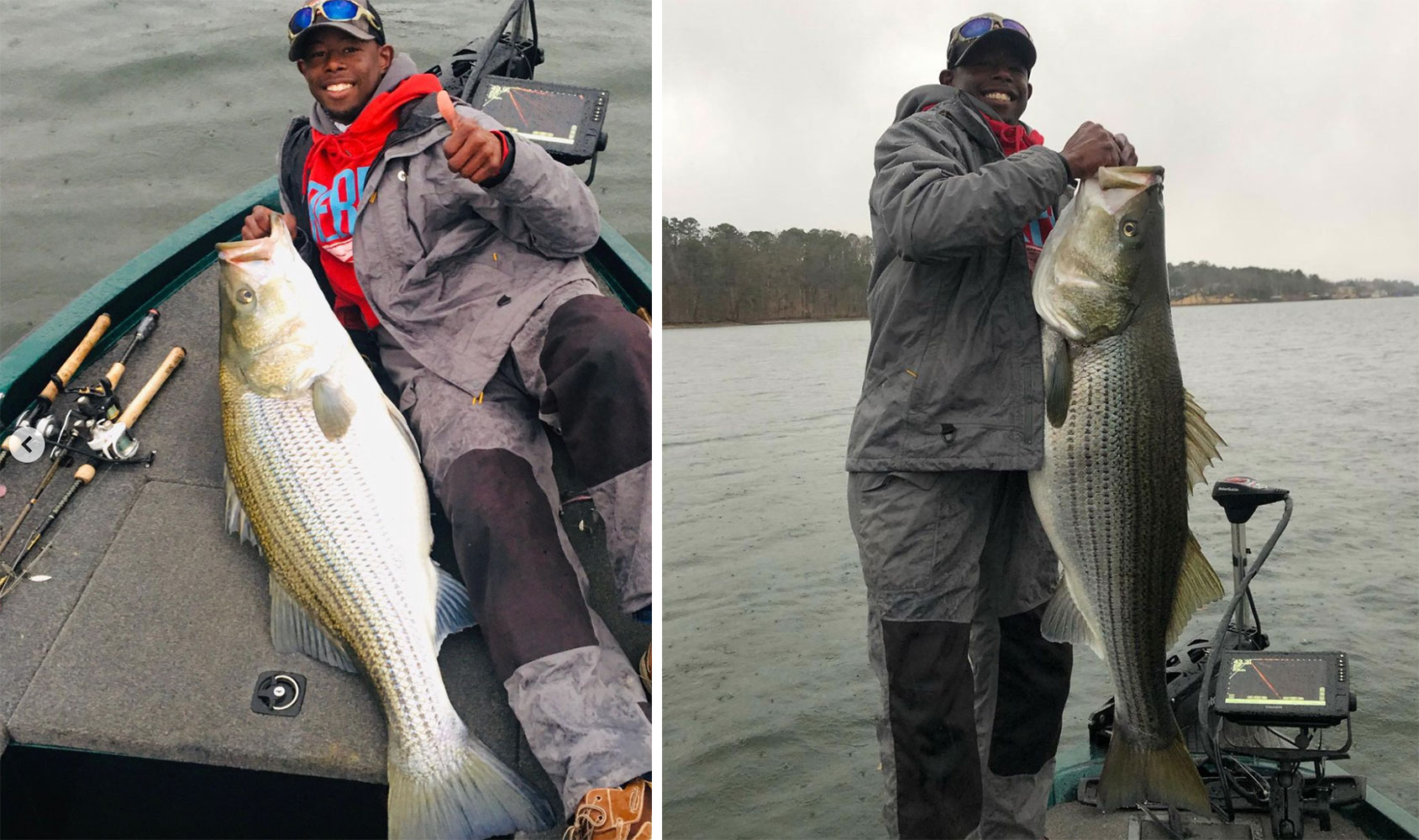 Tournament Angler Catches, Releases Massive Striped Bass