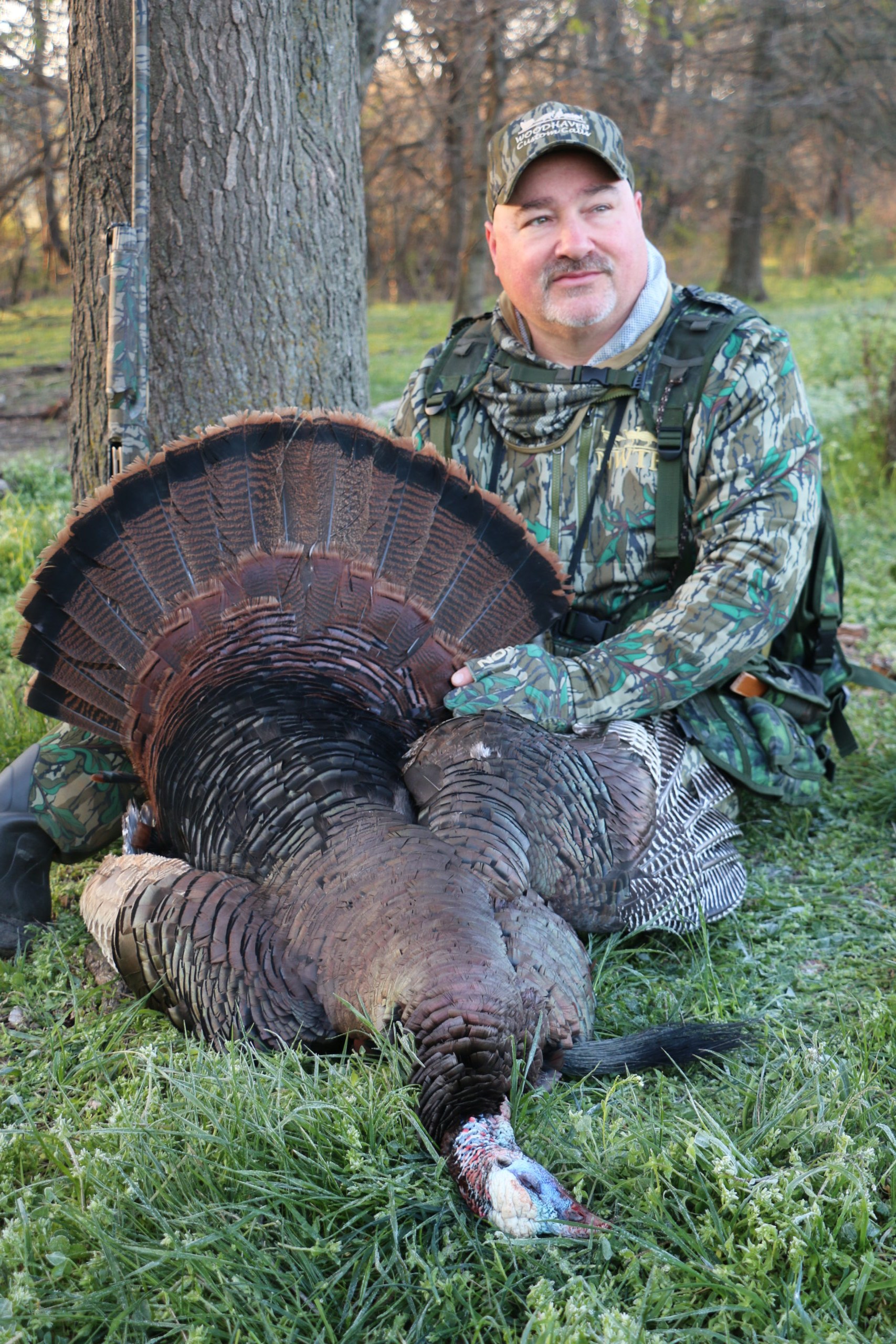 Steve Stoltz with a turkey