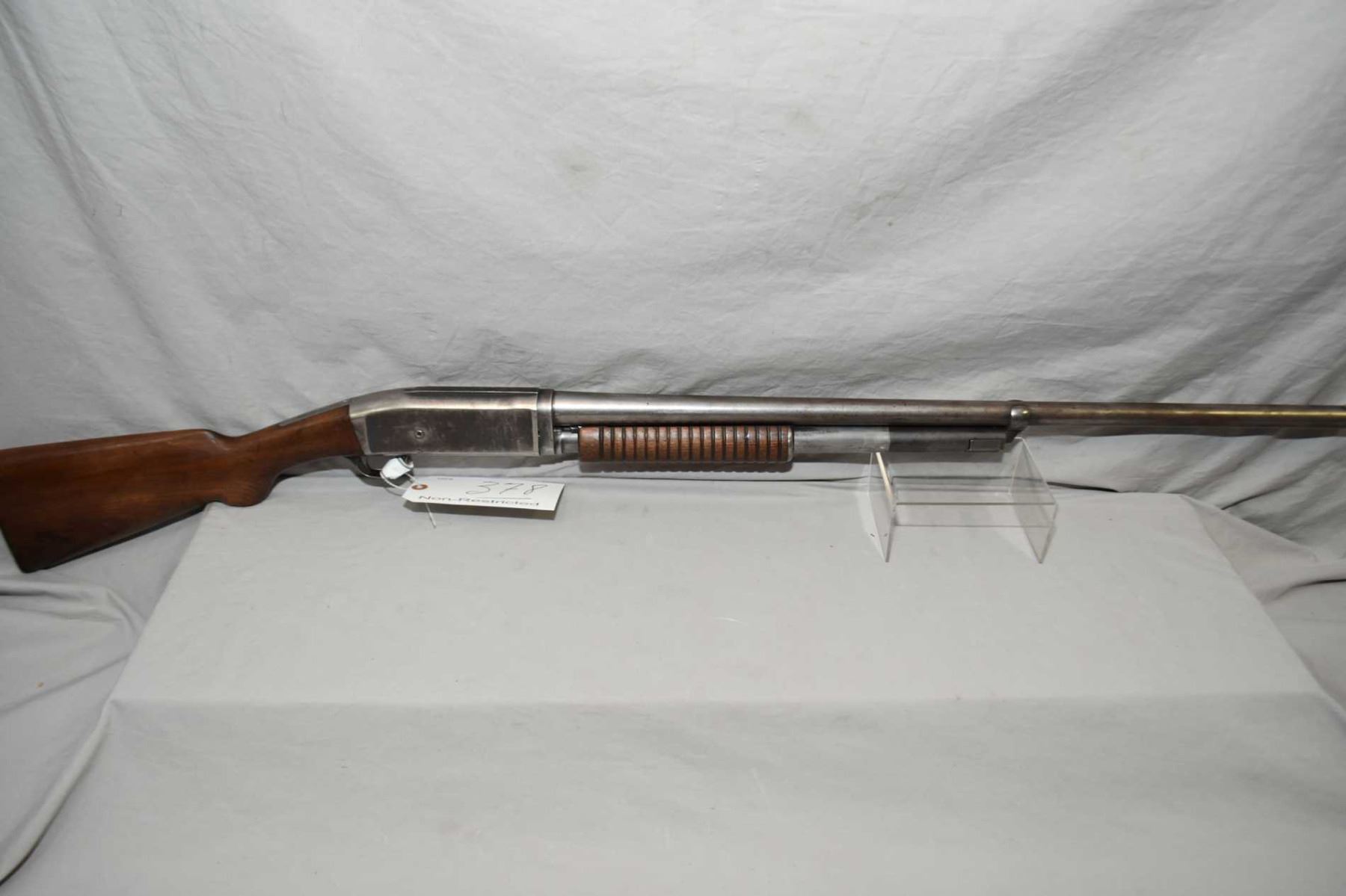 The Remington Model 10 was the first bottom-eject pump.