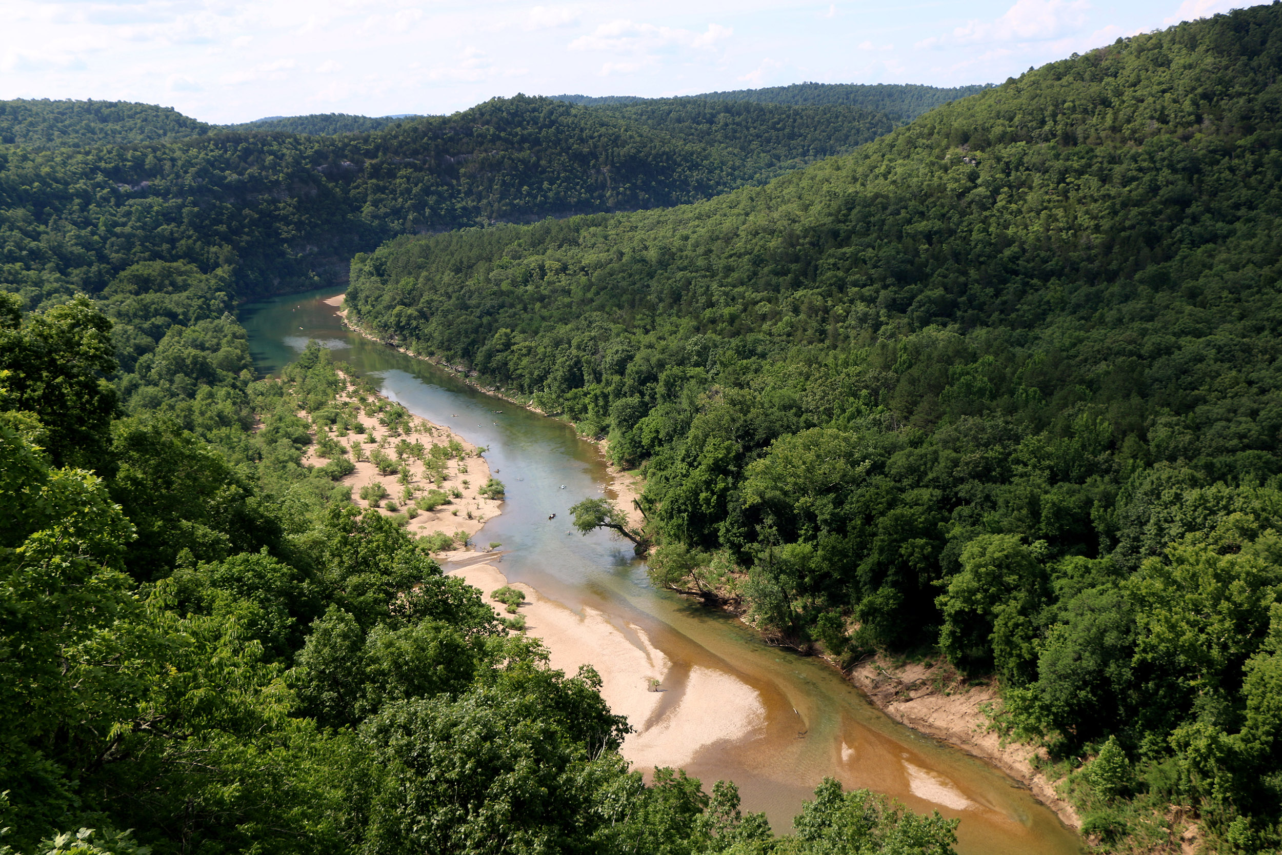Buffalo National River, from above.