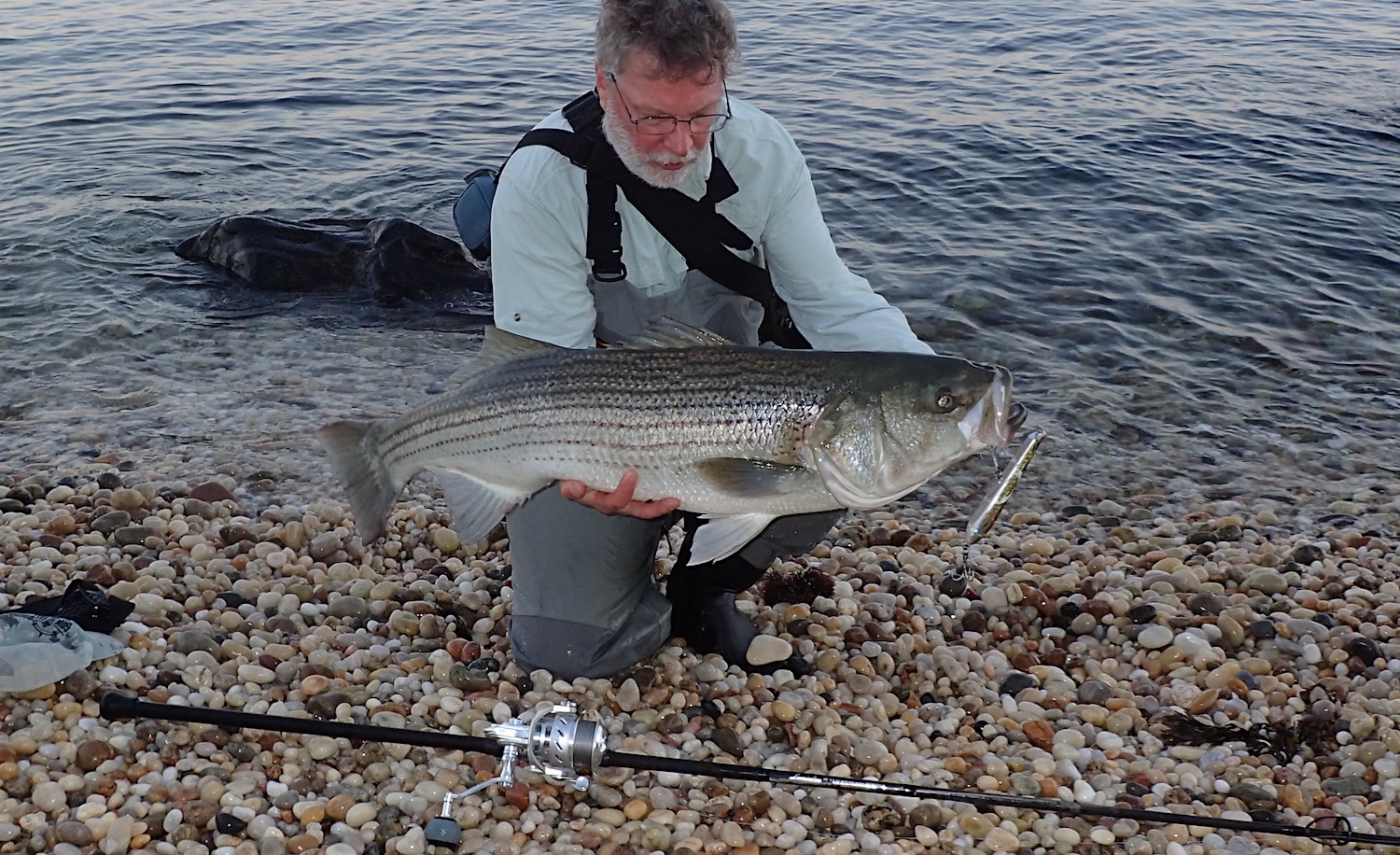 Tubing a great way to catch stripers