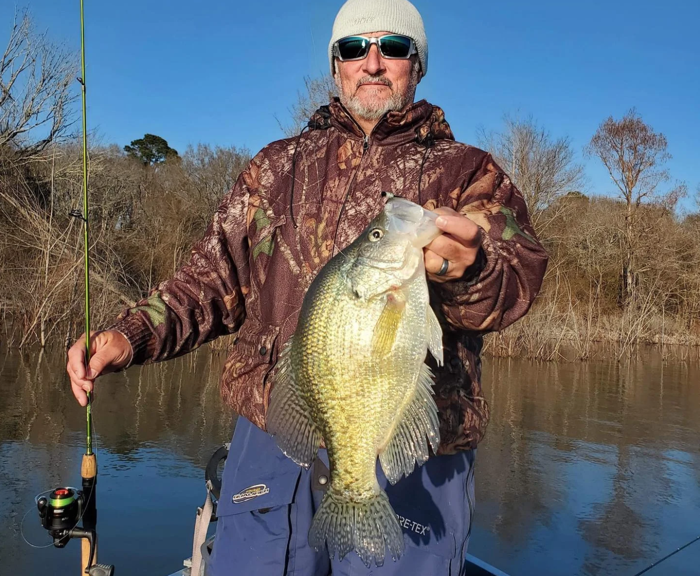 Giant Louisiana Crappie Just Ounces Shy of State Record
