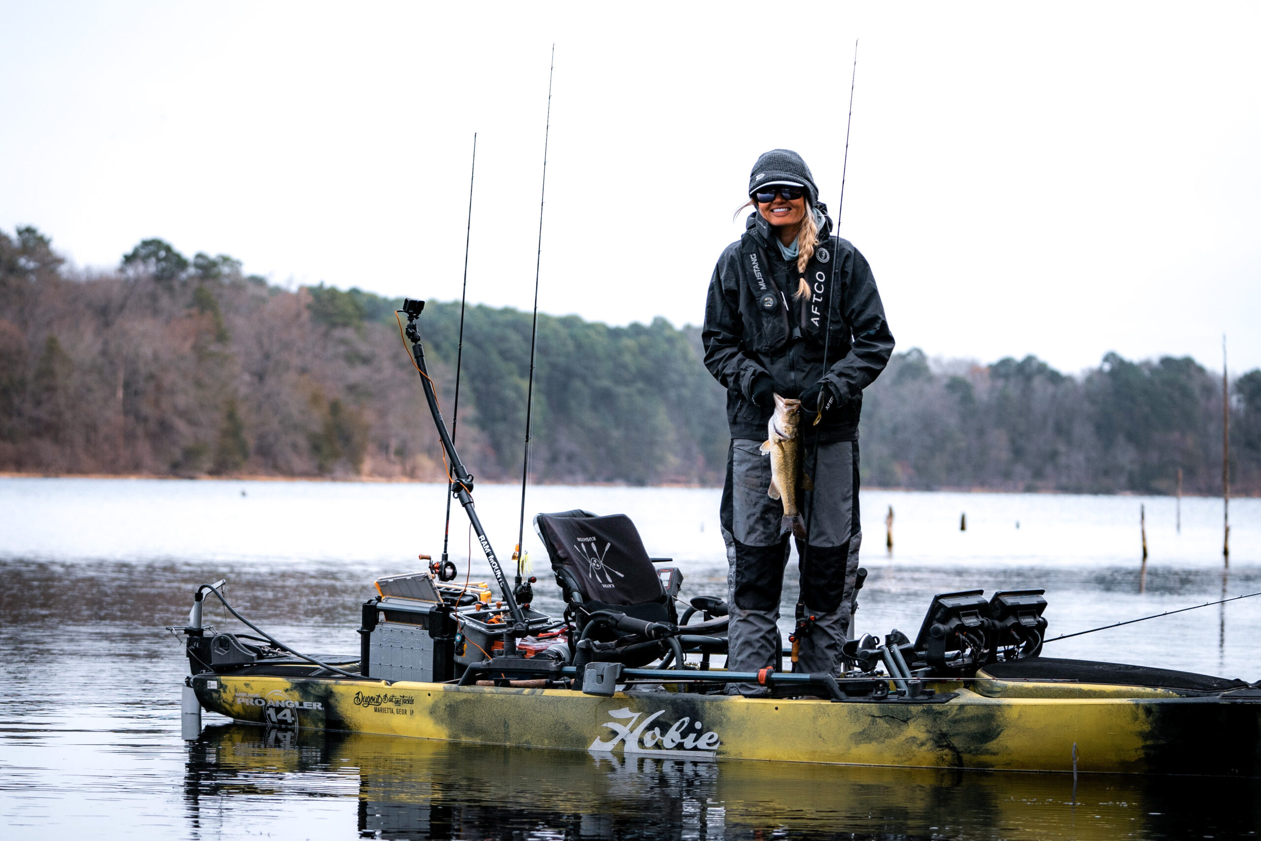 Fish finder battery setup. : r/kayakfishing