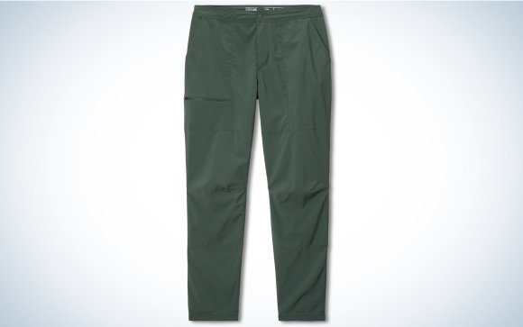 The Mountain Hardwear Trail Senders are the best lightweight hiking pants.