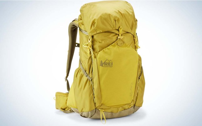 A yellow best backpack