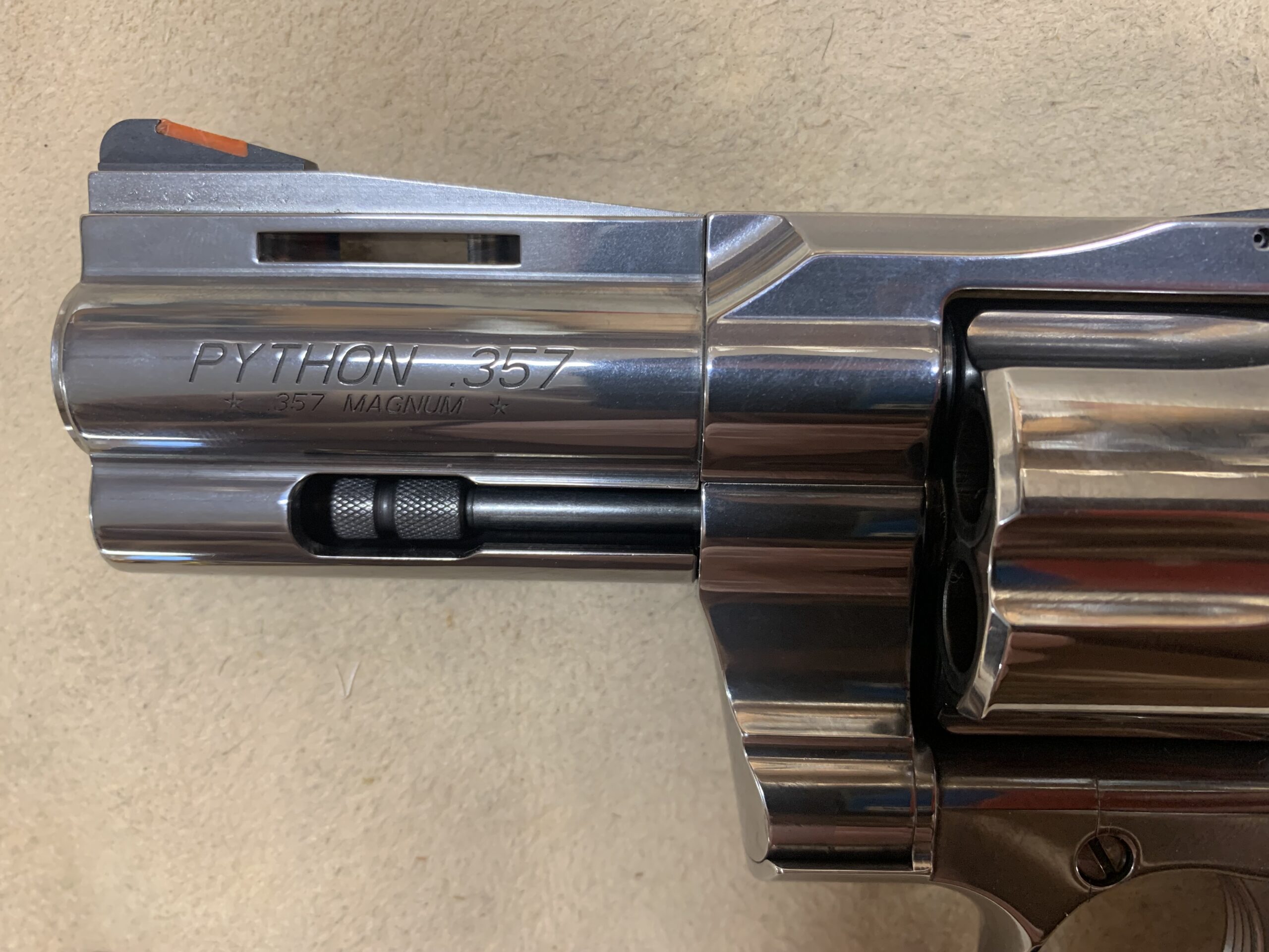 The new Colt Python 3-inch has a superb fit and finish.