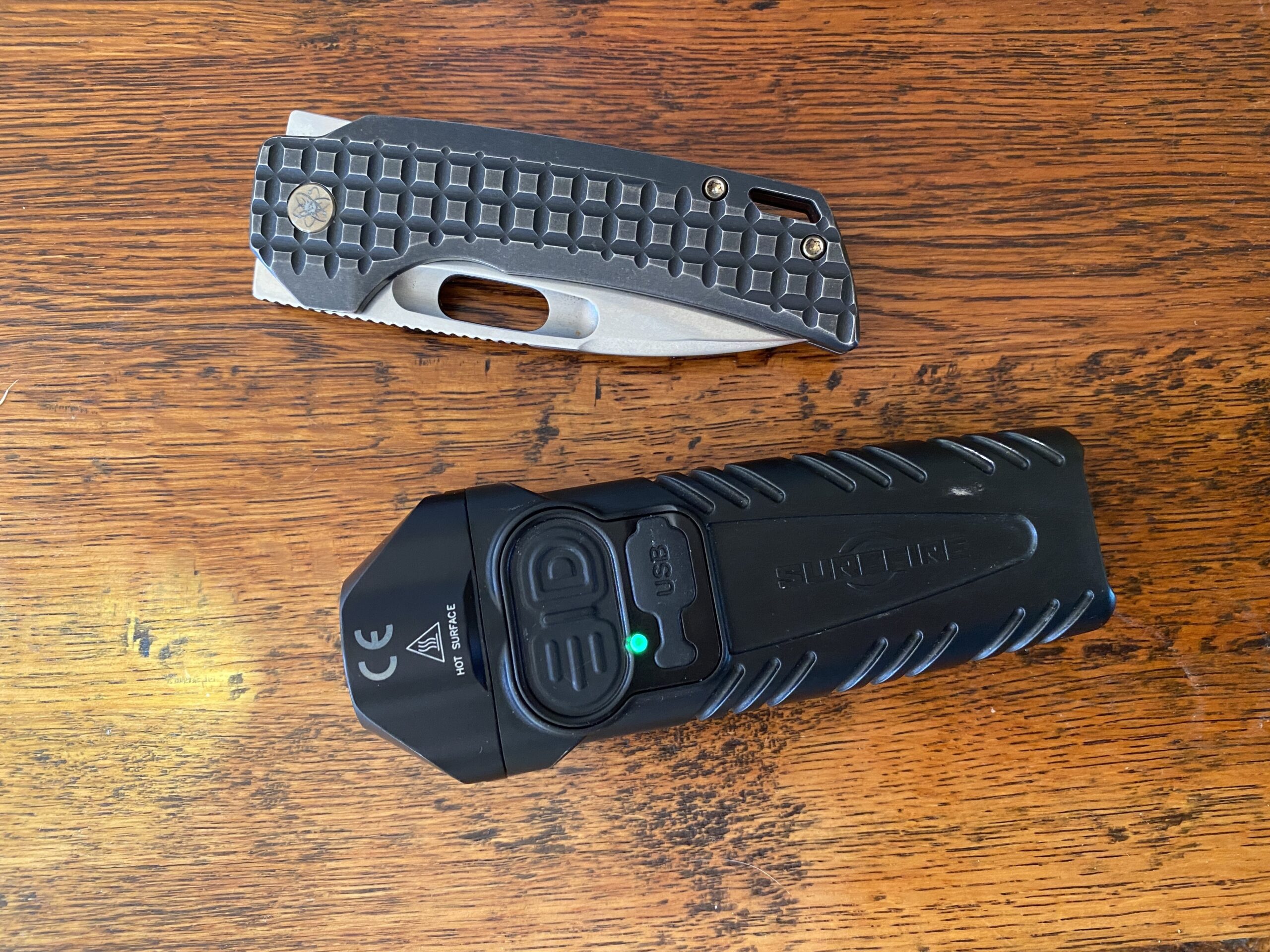 The best flashlight overall is the Surfire Stiletto