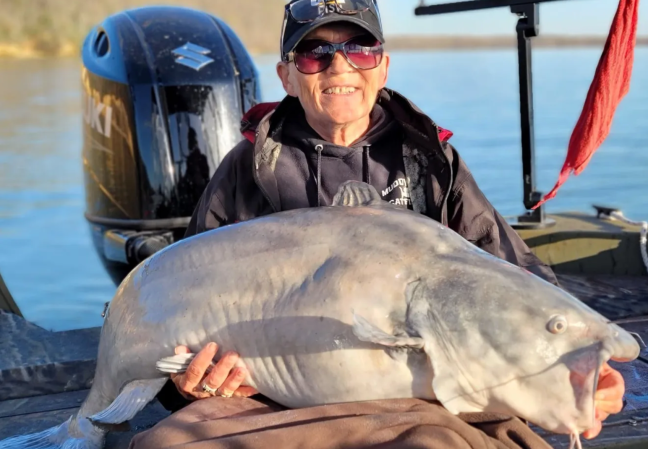 Tennessee Angler Won’t Let Cancer Stop Her from Catching Giant Catfish