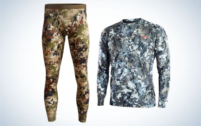 Sitka Core Lightweight Bottom & Top are the best lightweight base layers for hunting.
