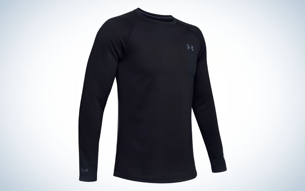 Buy Under Armour Black Cold Gear Base Layer T-Shirt from Next USA