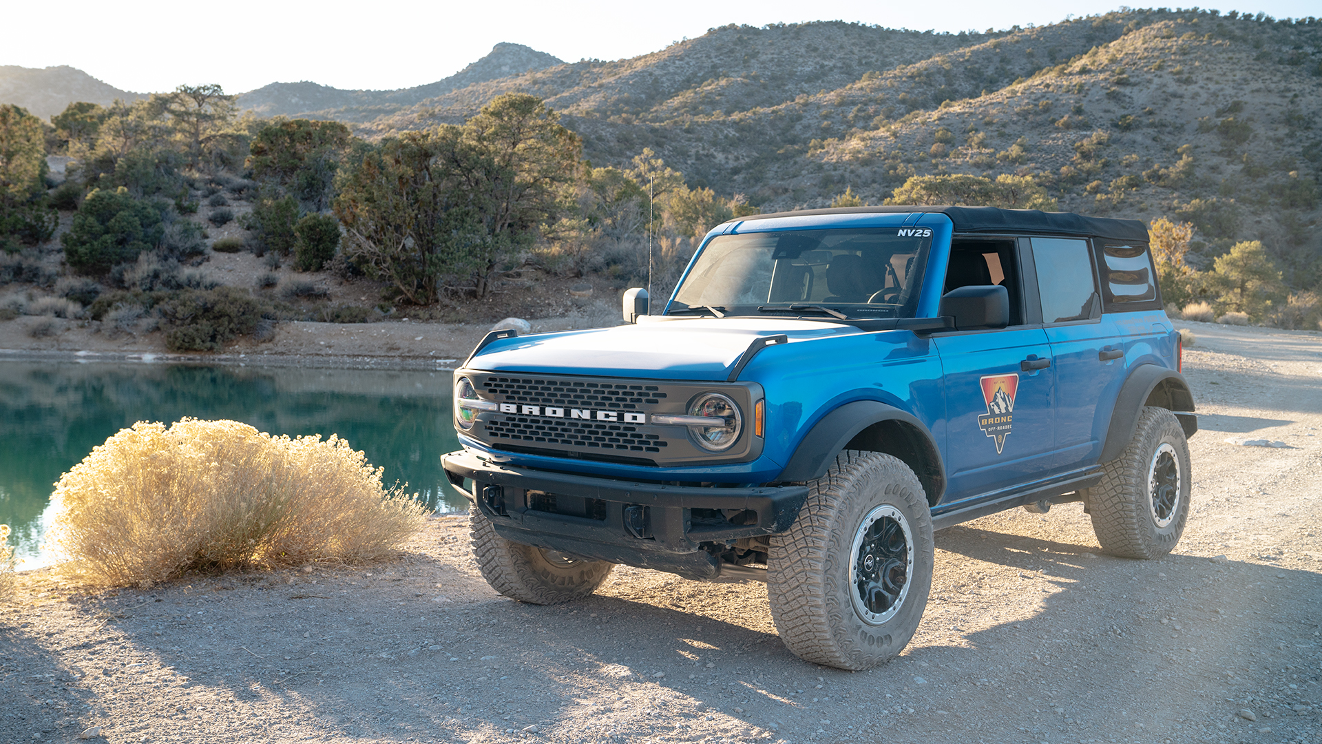 THe Bronco gets better in the backcountry.