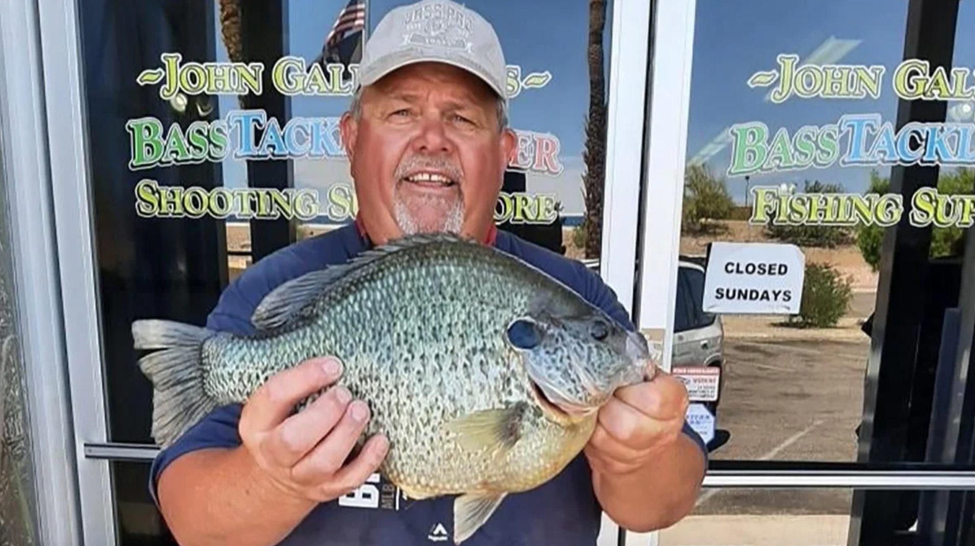 The all-tackle world record redear sunfish.