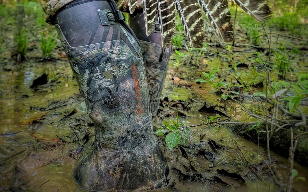 The Lacrosse Alpha Burly Pros are Outdoor Life's pick for best overall rubber hunting boots.