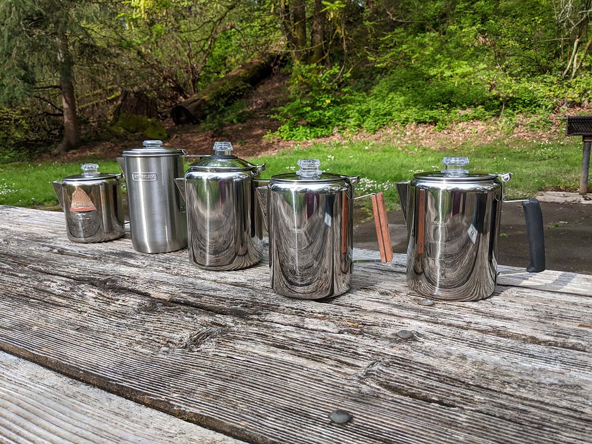 Cafetiere Camping Ozark Trail Stainless Steel 10 Cup Coffee - Main Image