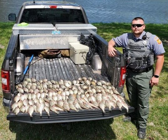 Nebraska Wardens Apprehend Two Groups of Panfish Poachers, Seize 265 Crappies and Bluegills as Evidence