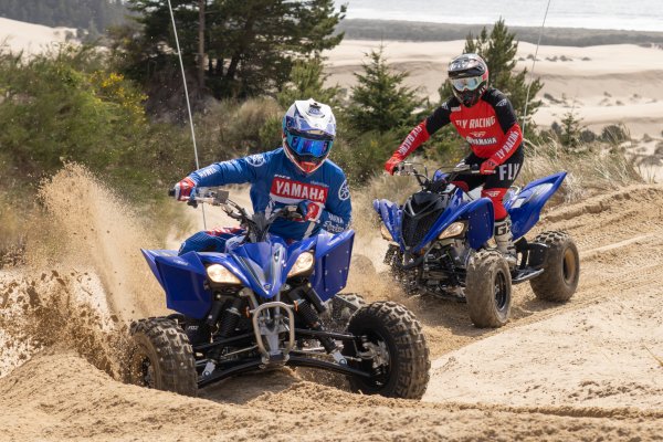 ATV Review: Testing Yamaha’s YFZ450R and Raptor 700R at Oregon’s Winchester Bay