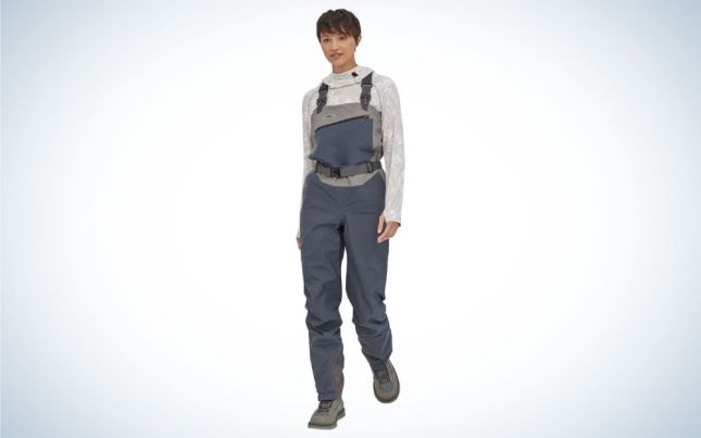 Patagonia Women’s Swiftcurrent Waders is the best for cold weather.