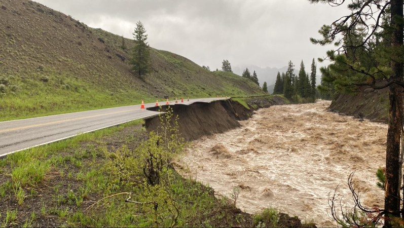 Watch: Historic Flood Hits Yellowstone, Spurs Evacuation from National Park