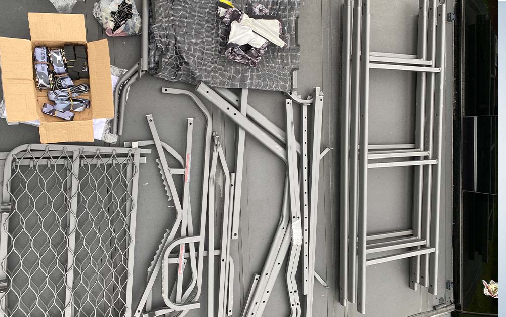 BigHorn ladder stand components
