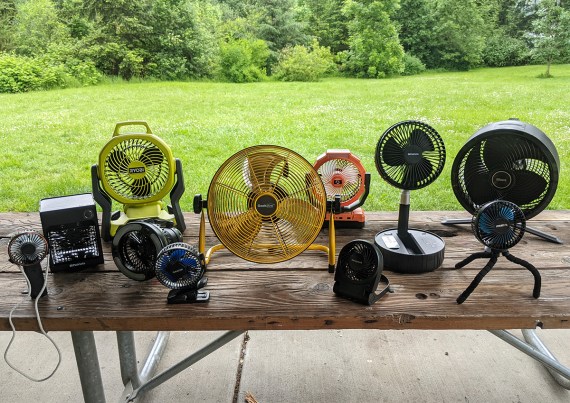 Eleven of the best camping fans, tested