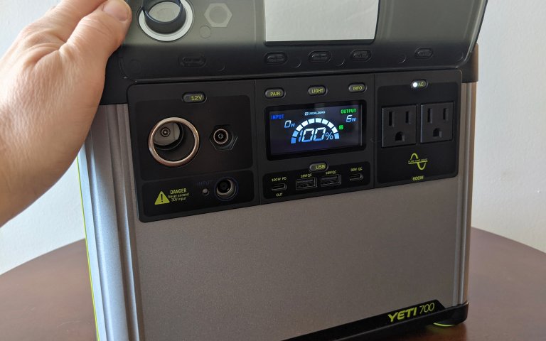 Ports on the Goal Zero Yeti