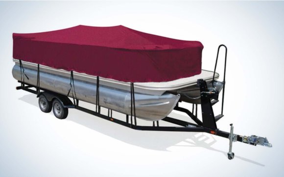 The Taylor Made Trailerite Pontoon Boat Cover.