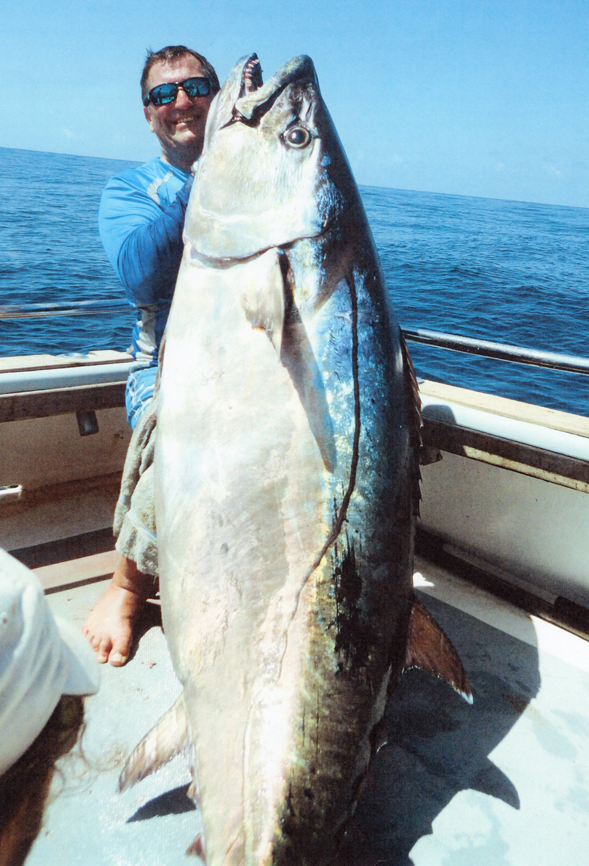 World record dogtooth tuna.