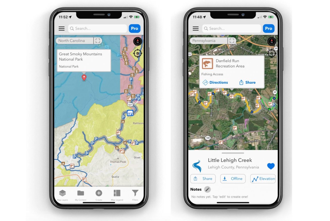 Map With Routes Fish Are Fishing Apps Doing More Harm Than Good? | Outdoor Life
