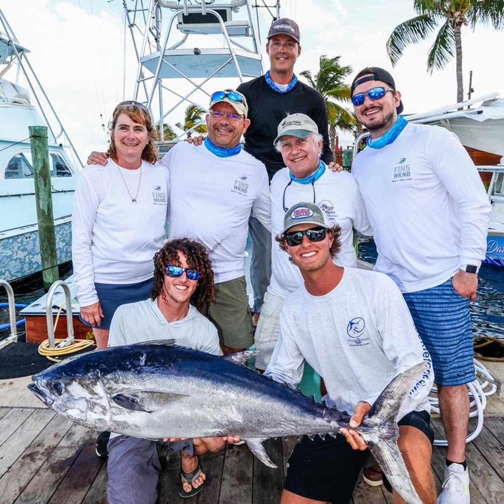 Record breaking Blackfin Tuna