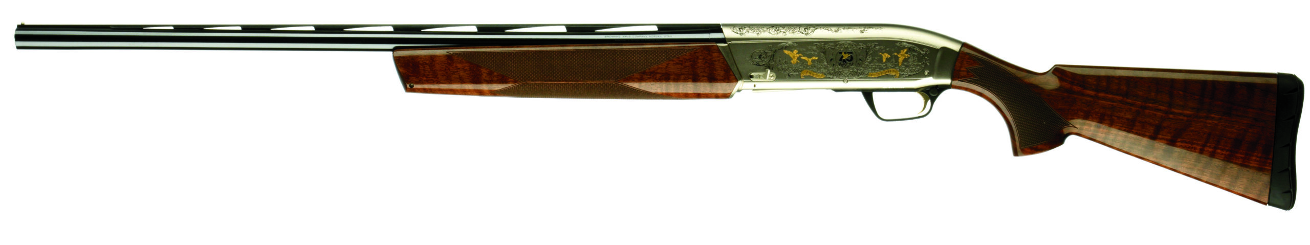 Browning's Maxus took DU's 75th anniversary honors.