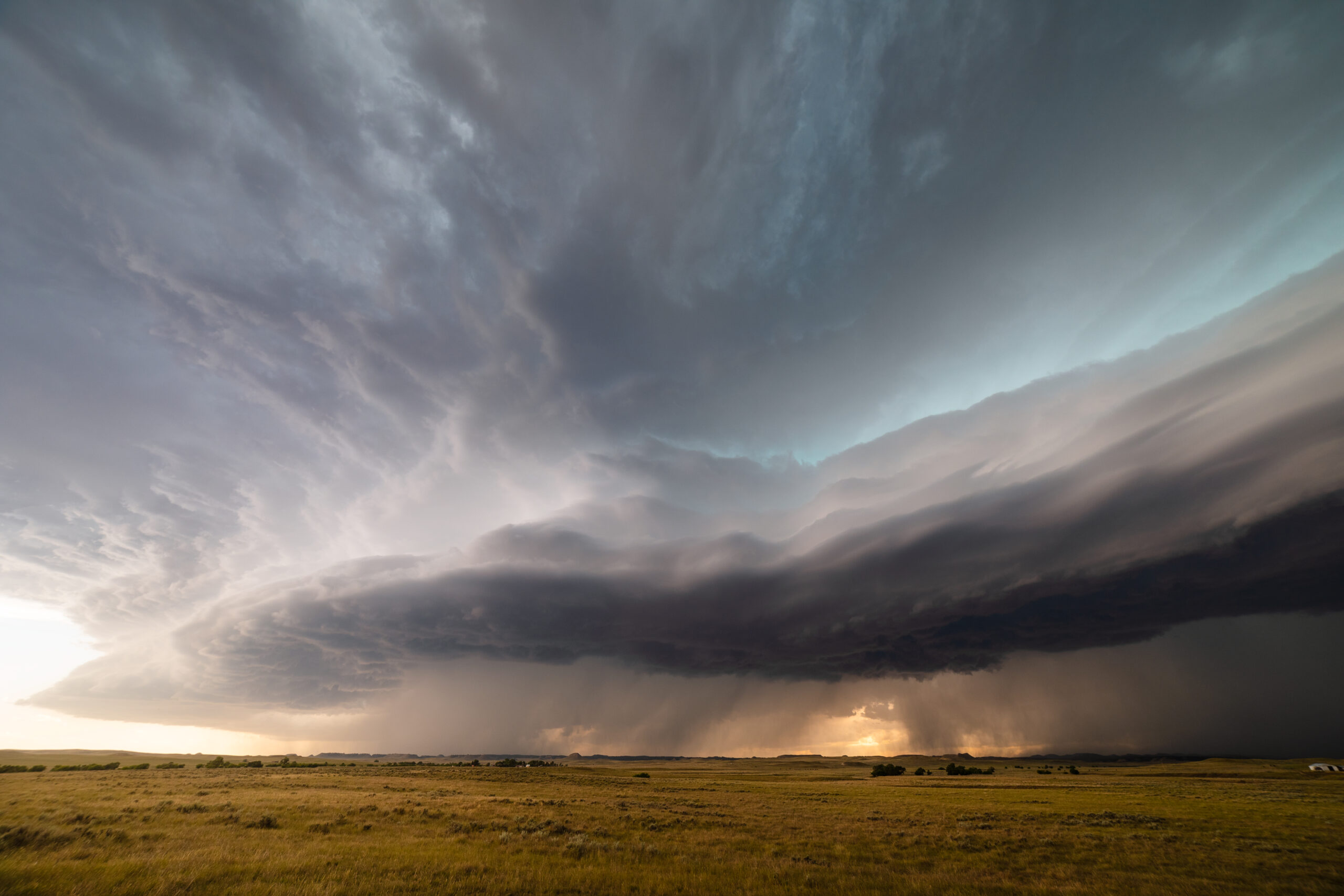 A prairie storm in montana